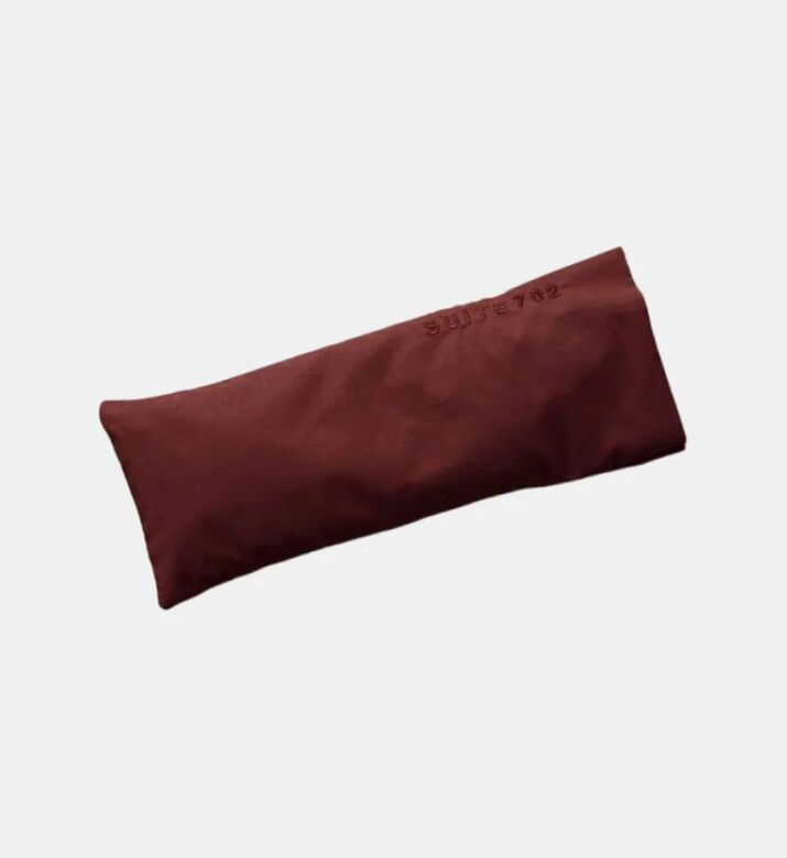 Suite702 Organic Cotton Aroma Eye Pillow, Red, Packshot View