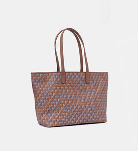 Maya.M Vegan Leather Medium Tote Bag, Terracotta, Packshot View