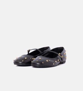 Leather Mary Jane Flats