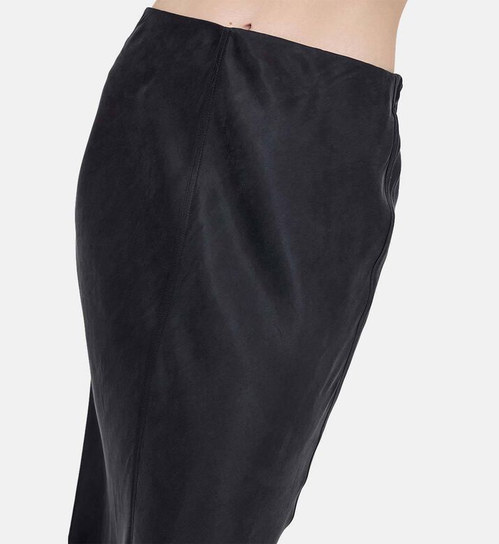 Mermaid Hemline Flared Maxi Skirt