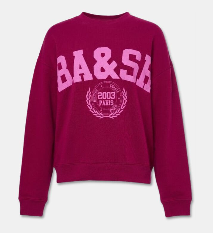 Ba&sh Collegiate Logo Sweatshirt, Packshot View