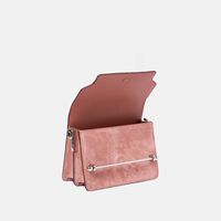 East/west Mini Leather Cross Body Bag