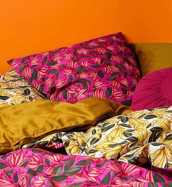 Essenza Bell Flower Bed Set 200x220 Cm, Violet, 200x220-cm, Packshot View