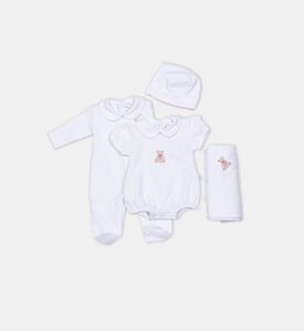 Heart Bear Pattern 3-piece Set Heart Bear Pattern 3-piece Set
