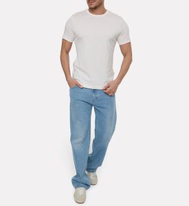 Hackett London Pima Cotton Crewneck Short-sleeve T-shirt, Model View