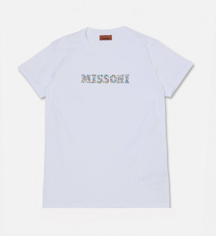 Missoni Rhinestone-embellished Short-sleeve T-shirt, Packshot View
