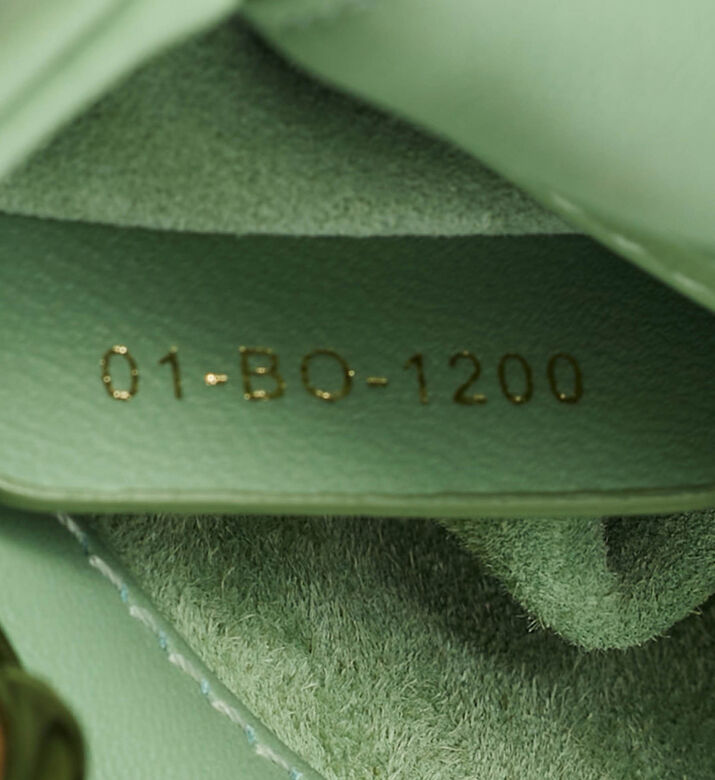 Dior Preowned Dior Green Micro Lady Dior Tote, Packshot View