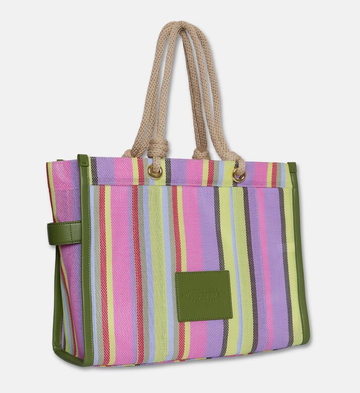 Marc Jacobs Large Striped Mesh Tote Bag, Packshot View