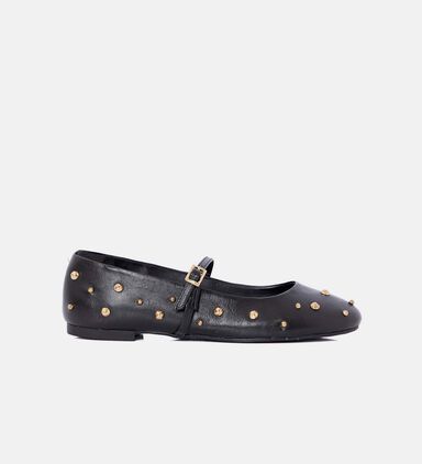 Leather Mary Jane Flats
