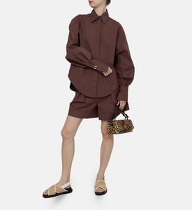 Cotton Button-down Poplin Shirt