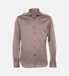 Corneliani Shirt, Brown, 45, Packshot View