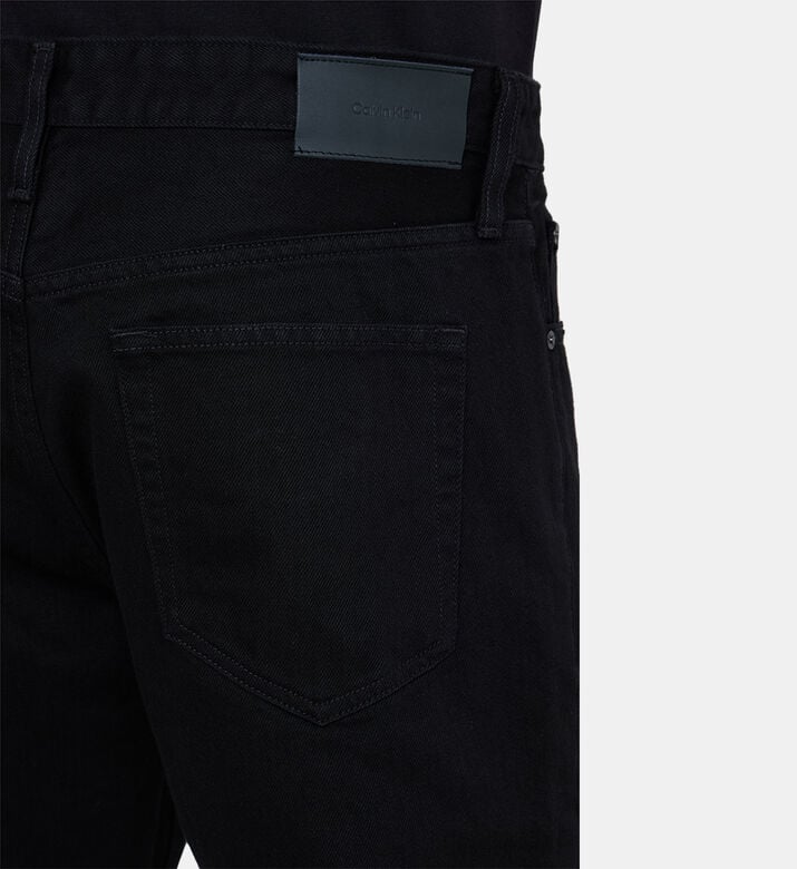 Relaxed Straight-leg Denim Pants