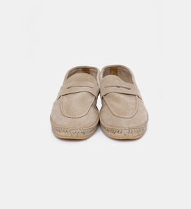 حذاء إسبادريل جلد شمواه وجوت