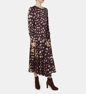 Elsa Bow Waist Flared Midi Dress