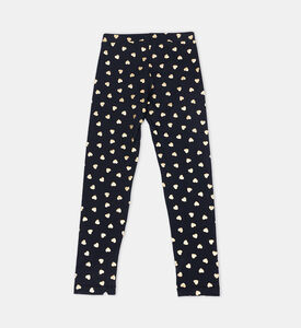 Gold Baby Hearts Leggings