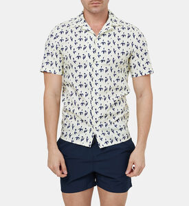 قميص ميرفلو مستقيم بطبعة توليب