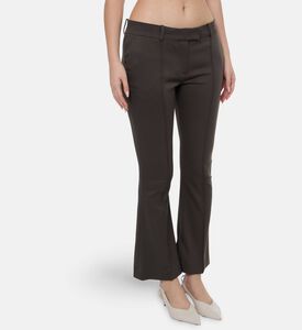 The Attico Pleats-detail Wide-sleeve Pants, Model View