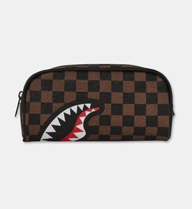 Sprayground Checkered Pattern Pencil Bag, Packshot View