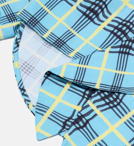 Checkered Cotton Poplin Shirt