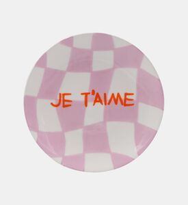 Ceramic Graphic Design Round Plate