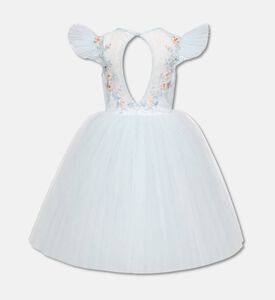 Lelyte Floral-embroidery Sheer Lace Dress, Packshot View