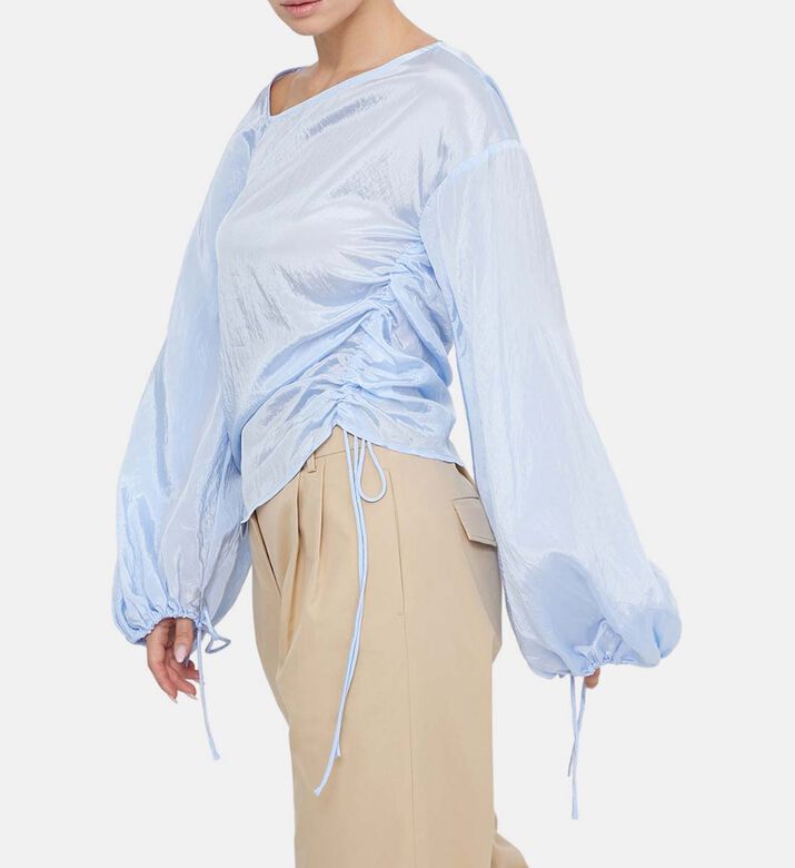 Birdie Asymmetrical Neckline Top