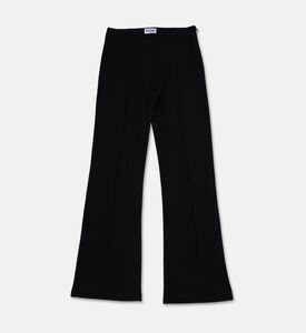 Moschino Kids Flared Seamed Jersey Trousers, Packshot View