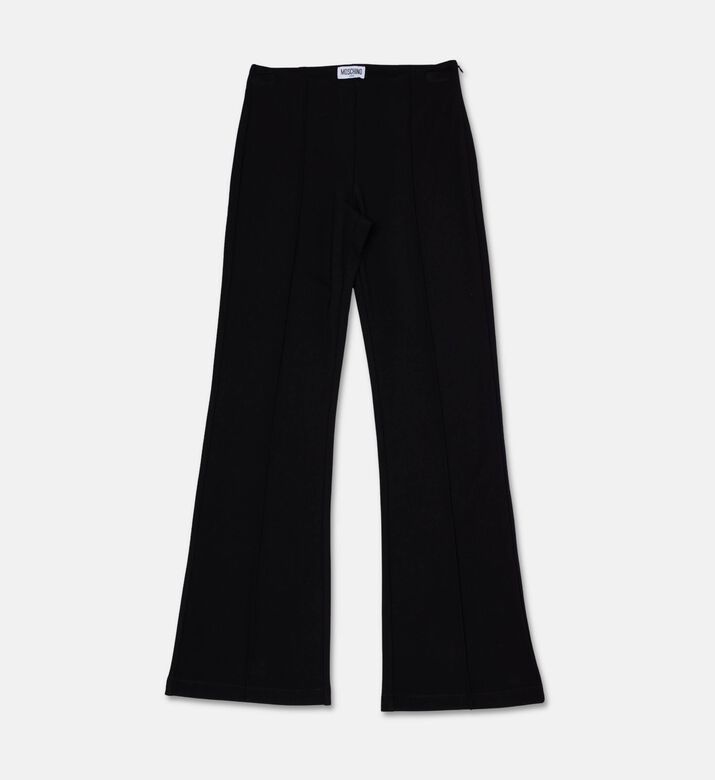 Moschino Kids Flared Seamed Jersey Trousers, Packshot View