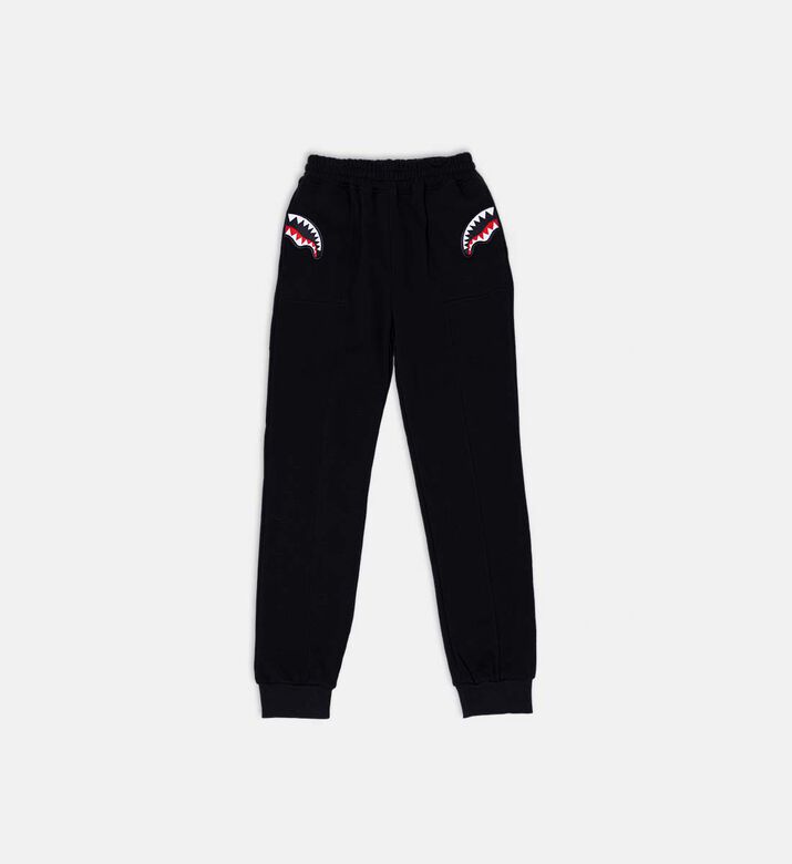 Sharkmouth Elastic Waistband Sweatpants