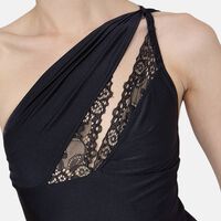 Asymmetric Knitted Dress