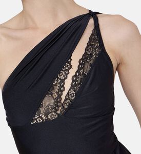 Asymmetric Knitted Dress