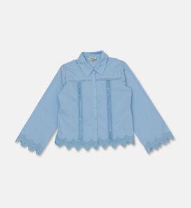 Twinset Eyelet Embroidery Lace Shirt, Packshot View