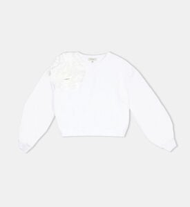 Cotton Flower-applique Top Cotton Flower-applique Top