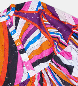 فستان قميص بطبعة مارمو