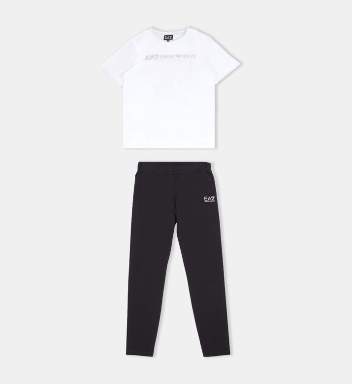 Cotton Logo T-shirt Legging Set