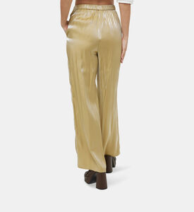 Dorado Wet-effect Palazzo Trousers