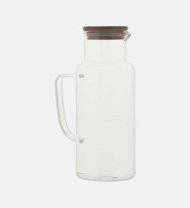 Andrea House Glass Bamboo Lid Water Jar, Packshot View