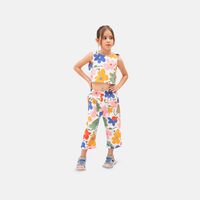 Maxi Flowers Rela Top Pants Set