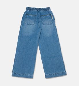 Stella McCartney Embroidered Pocket Wide-leg Jeans, Packshot View