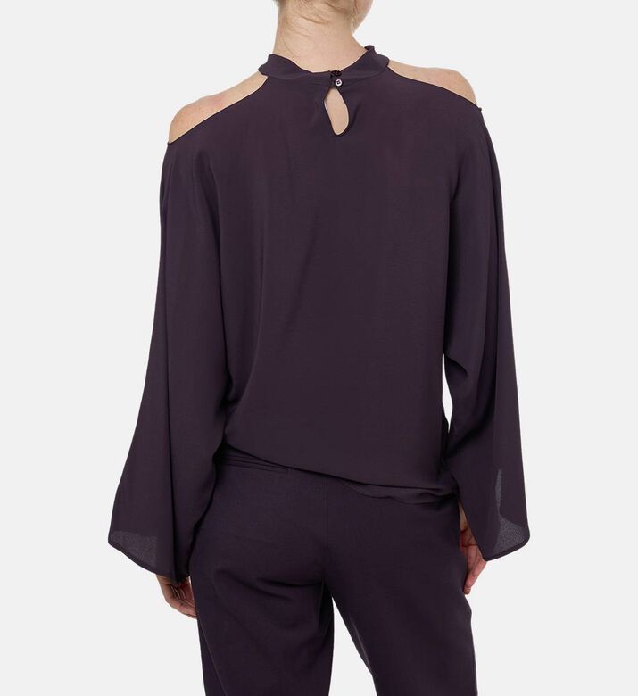 Federica Tosi Cut-out Detail Long-sleeve Top, Model View