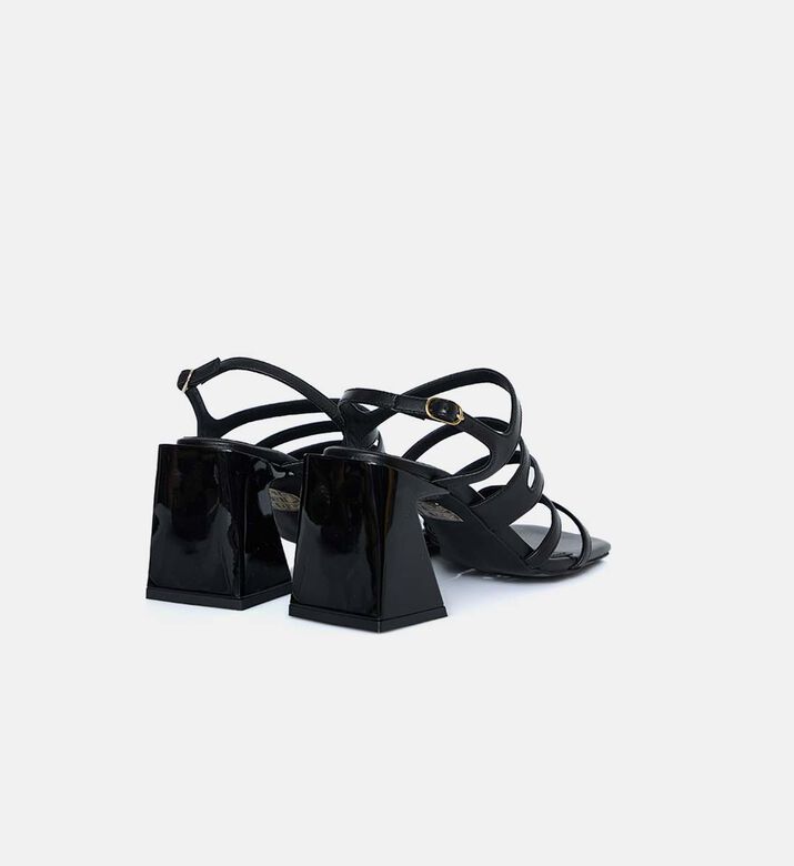 Aubrey High-heel Leather Sandals