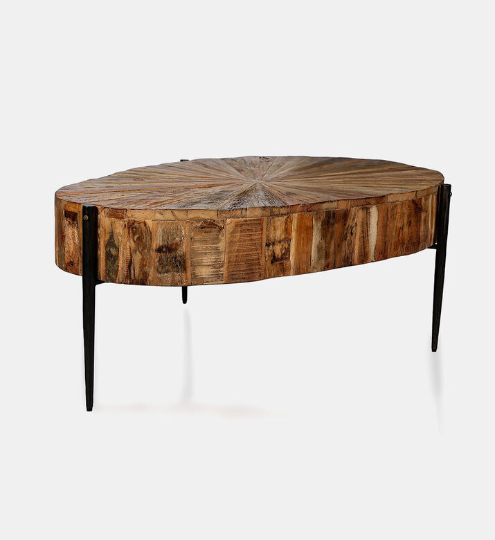Home Deco and More Sunburst Iron Coffee Table, Packshot View Home Deco and More Sunburst Iron Coffee Table, Packshot View