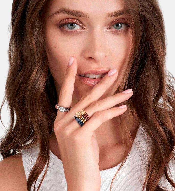 Mother-of-pearl Heart Ring
