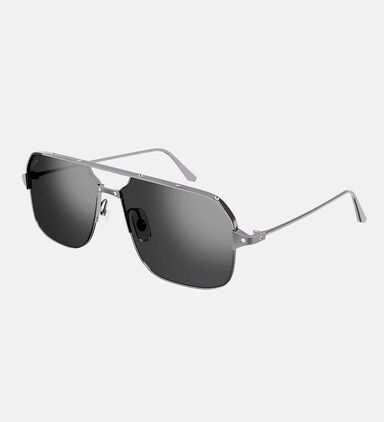 Semi Rimless Square Sunglasses 59