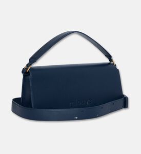 Mlouye Naomi Baguette Top Handle Bag, Navy, Packshot View