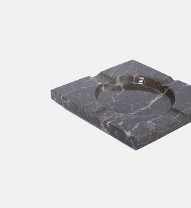 منفضة سجائر رخامية سميكة ذات سيجار واحد