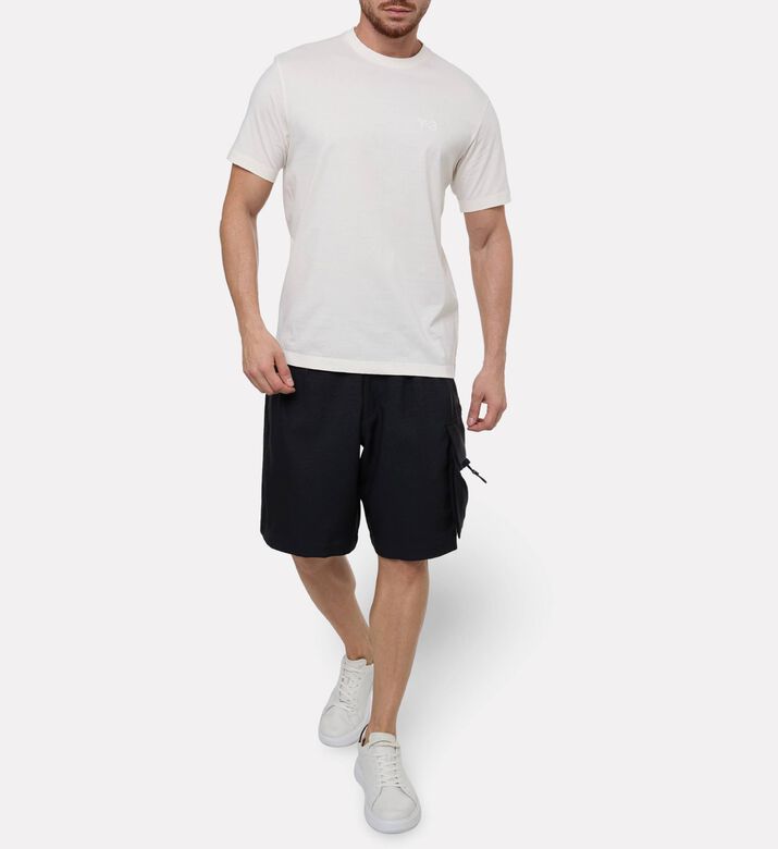 Y-3 Short-sleeve Regular-fit T-shirt, Model View