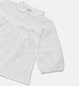 Jules & Juliette Paris Three-quarter-sleeve Peter Pancollar Blouse, Packshot View