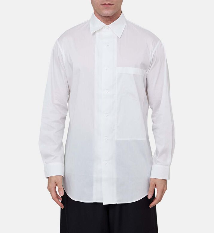 Cotton Classic-fit Long-sleeve Shirt