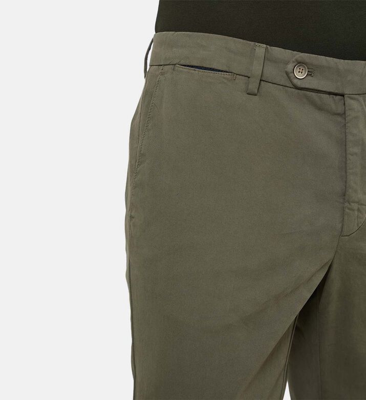 Hackett London Pant Kensing, Green, 33, Model View